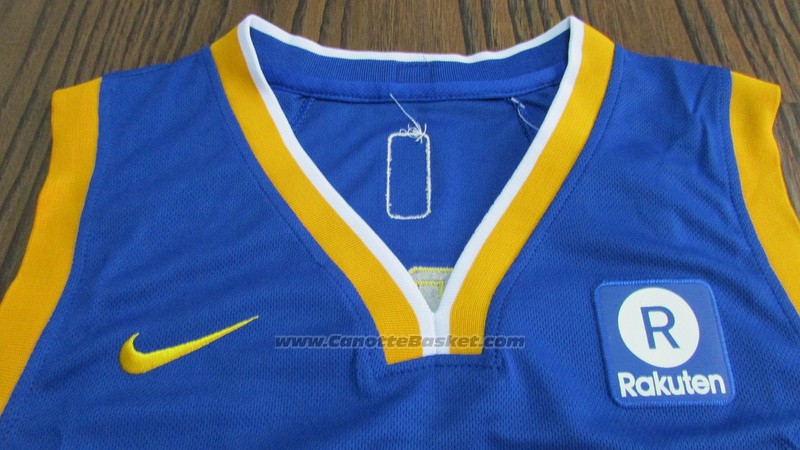 Maglia Bambino Golden State Warriors Stephen Curry #30 2017-18 Blu